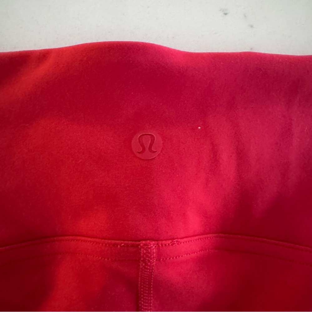 lululemon athletica red Leggings - Picture 4 of 7